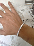 Pulsera Esclava de Plata - Las Joyas de la Maga artesania de plata hecha a mano en Canarias